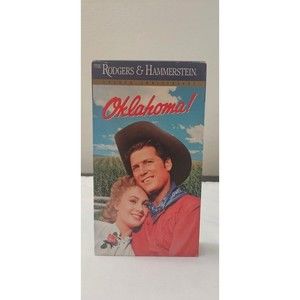 Oklahoma! VHS Tape Movie Vintage 1955/ 1983 Golden Anniversary Musical Film